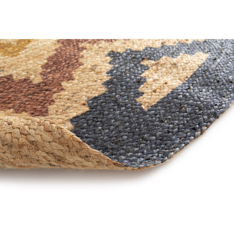 World Menagerie Wechsler Hand Braided Beige Round Rug Wayfair.co.uk